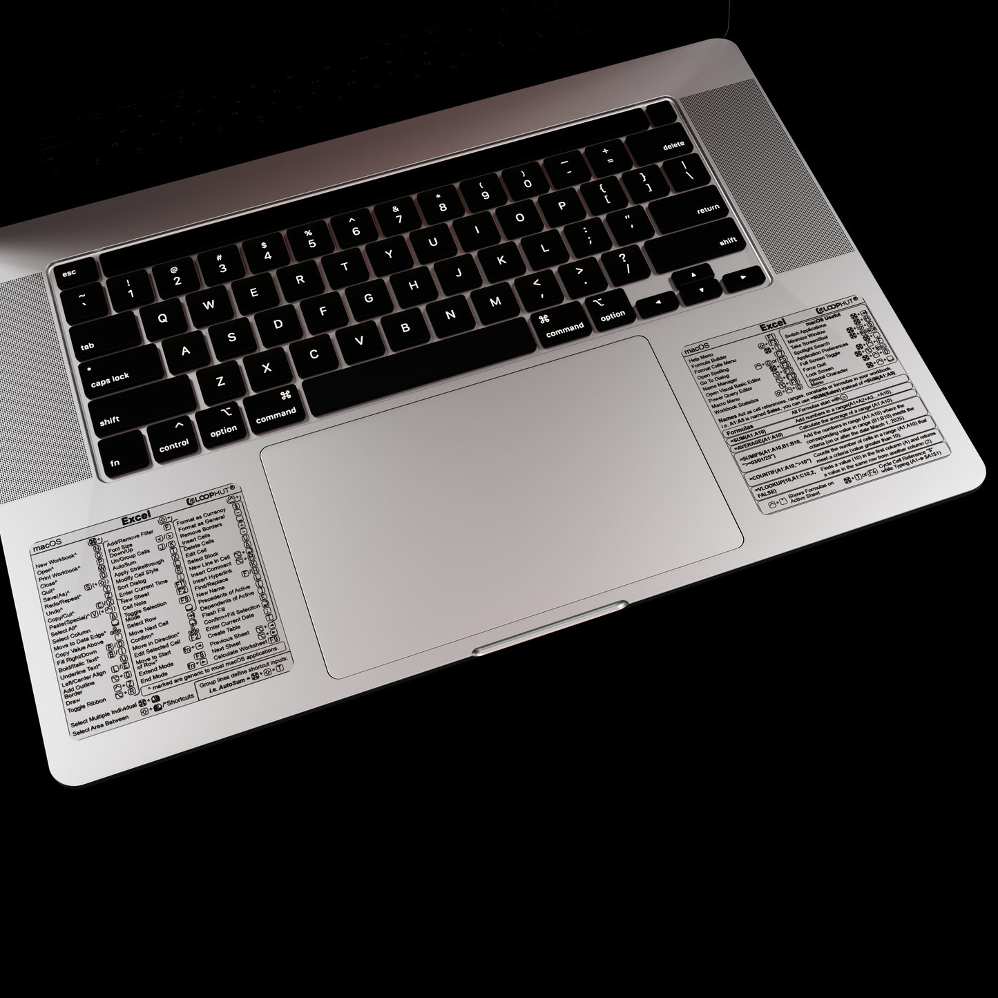 Advanced Shortcuts Stickers combo for Excel (for macOS)