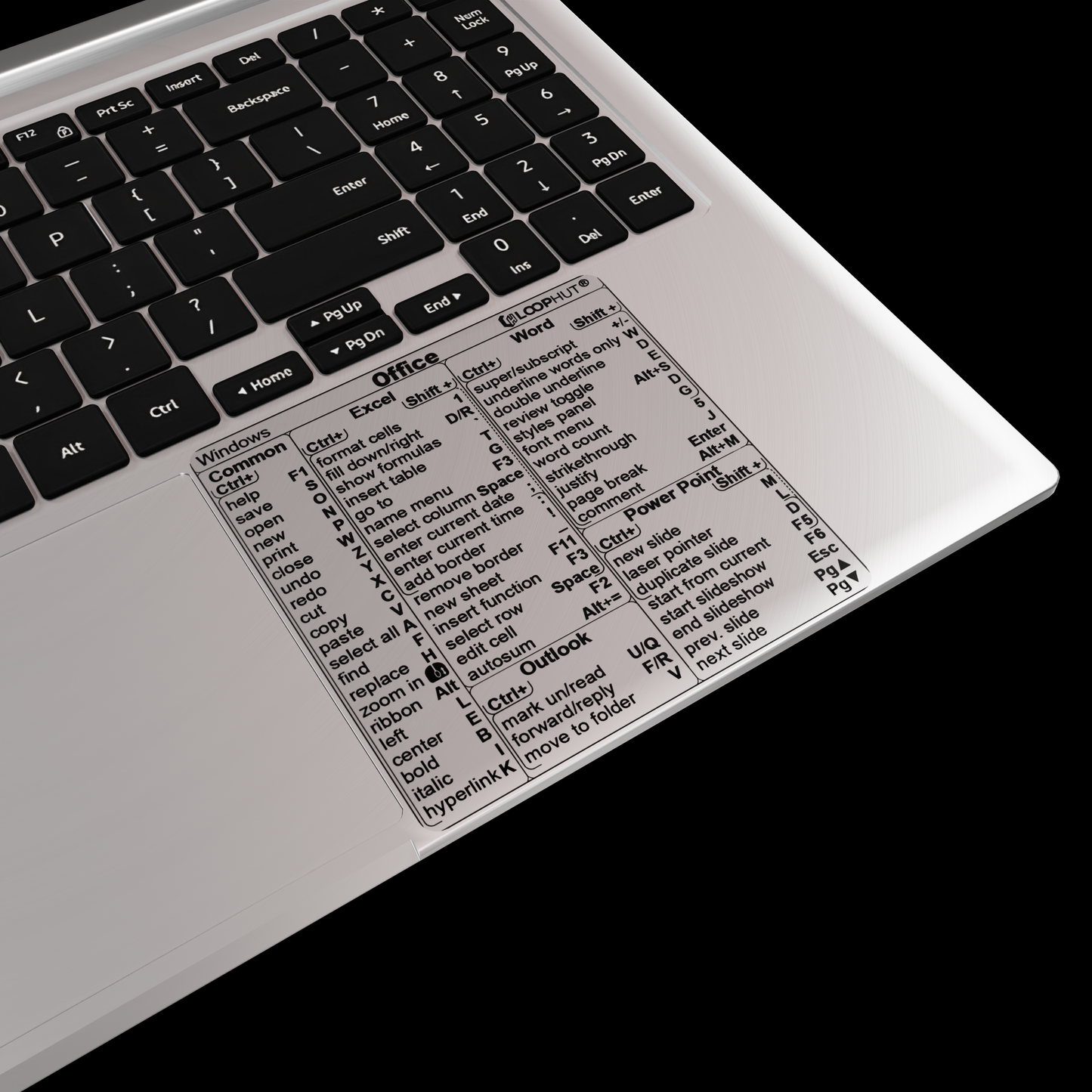 Shortcuts Sticker for Microsoft Office (for PC)