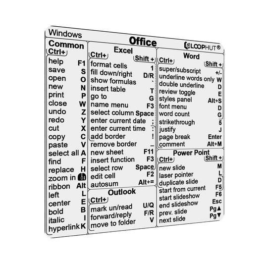 Shortcuts Sticker for Microsoft Office (for PC)